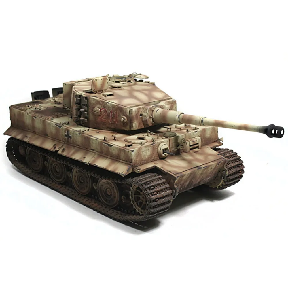Строительные наборы OHS Tamiya 35146 1/35 Tiger 1 Panzer Kampfwagen VI Sd Kfz181 Ausfuhrung E поздняя версия