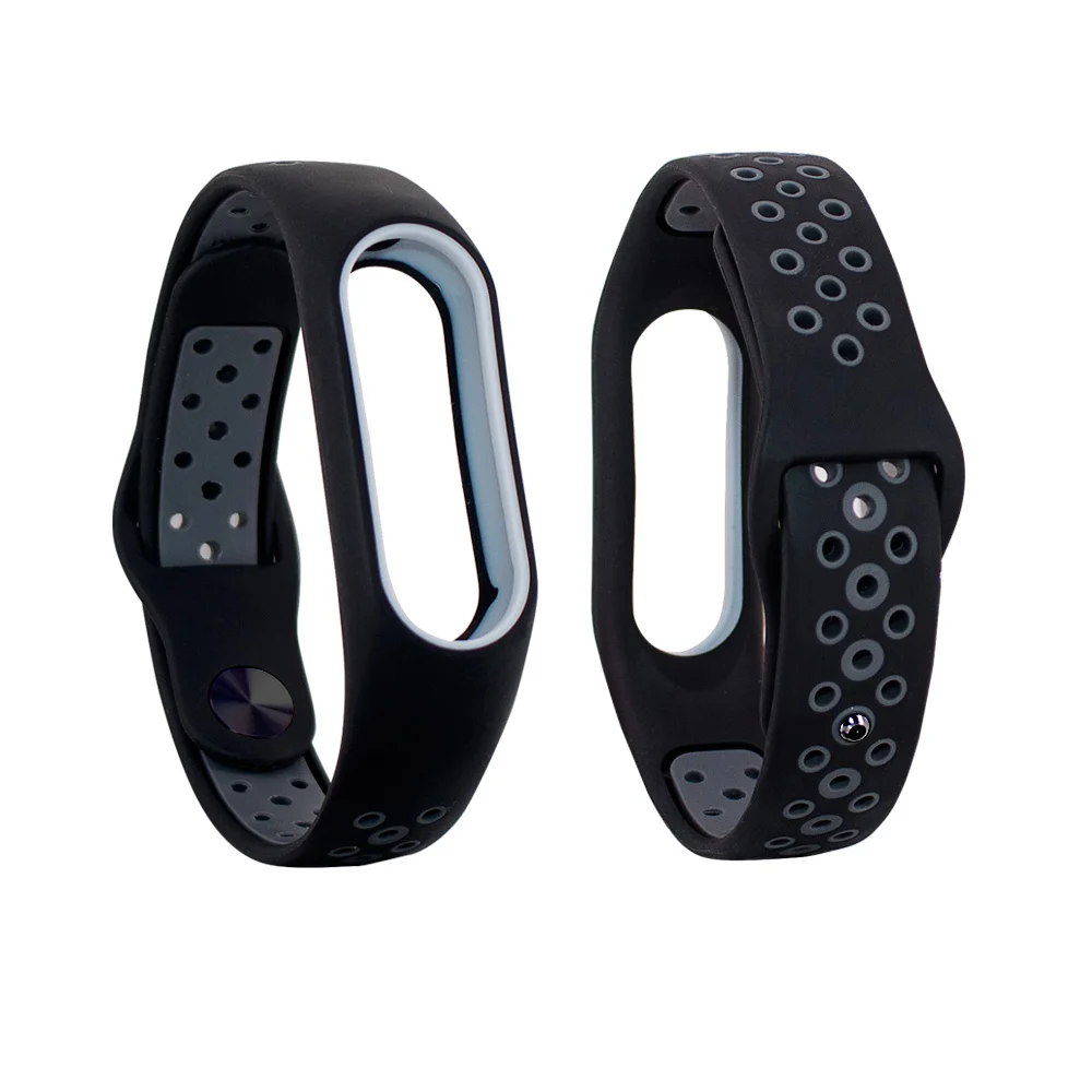 Ремешок на запястье для Xiaomi Mi Band 2 сменный ремешок часов силиконовый ремень