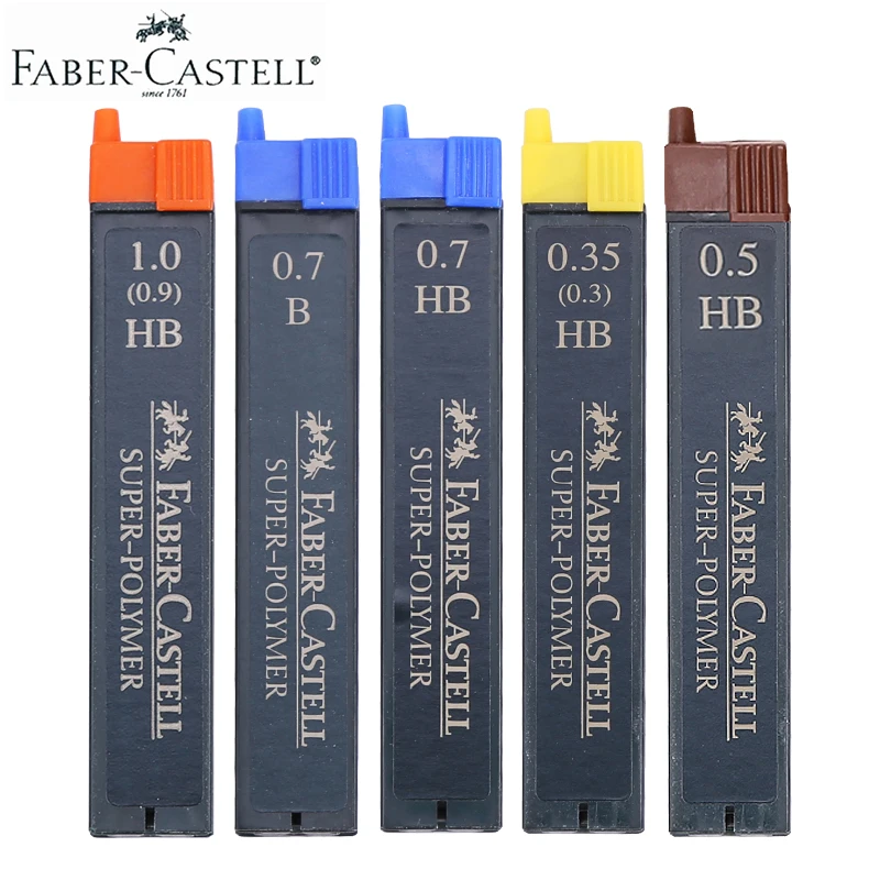 

Faber Castell Lead Core HB/2B/B Special Hard Automatic Pen Lead Not Easy To Break Black