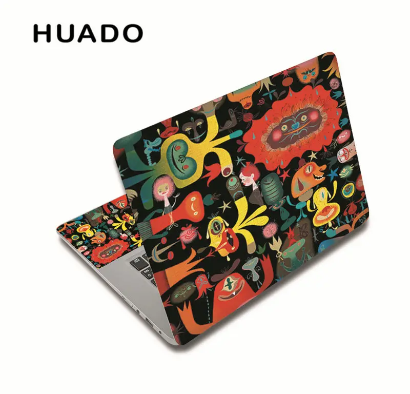 laptop skin 1 Милые наклейки для ноутбука, кожа 15,6, 12 дюймов, мультяшная наклейка для ноутбука, 17 дюймов, 17,3 дюймов, 13 дюймов, наклейки на компьютер для asus/lenovo/macbook pro 15/dell/hp - Цвет: laptop skin 1