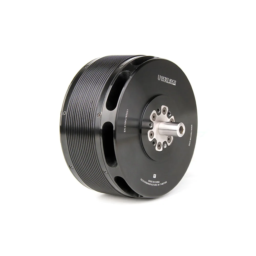 T MOTOR U15XL KV38 100 кг тяговой 23 кВт в бесщеточный двигатель для тяжелого дрона P52 &quotP57