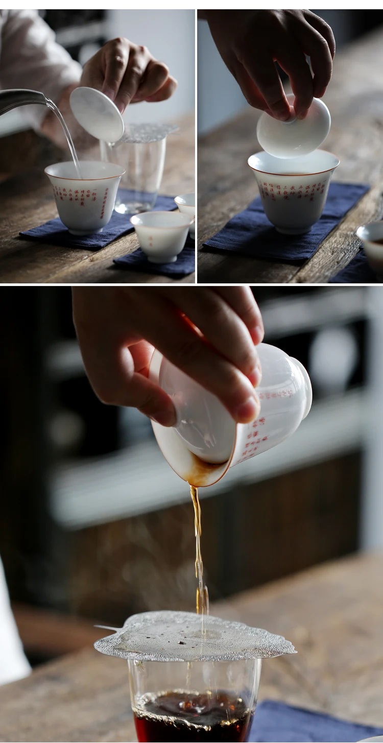TANGPIN керамический чайник gaiwan Чайные чашки китайский портативный дорожный чайный набор с сумкой для путешествий