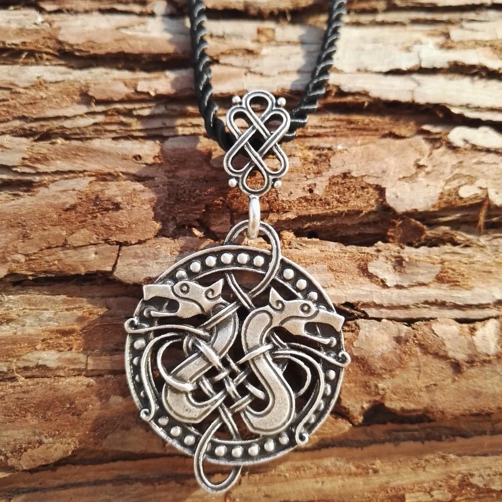 1 шт. Новое поступление Модное двойное ожерелье Дракон ювелирные изделия кулон