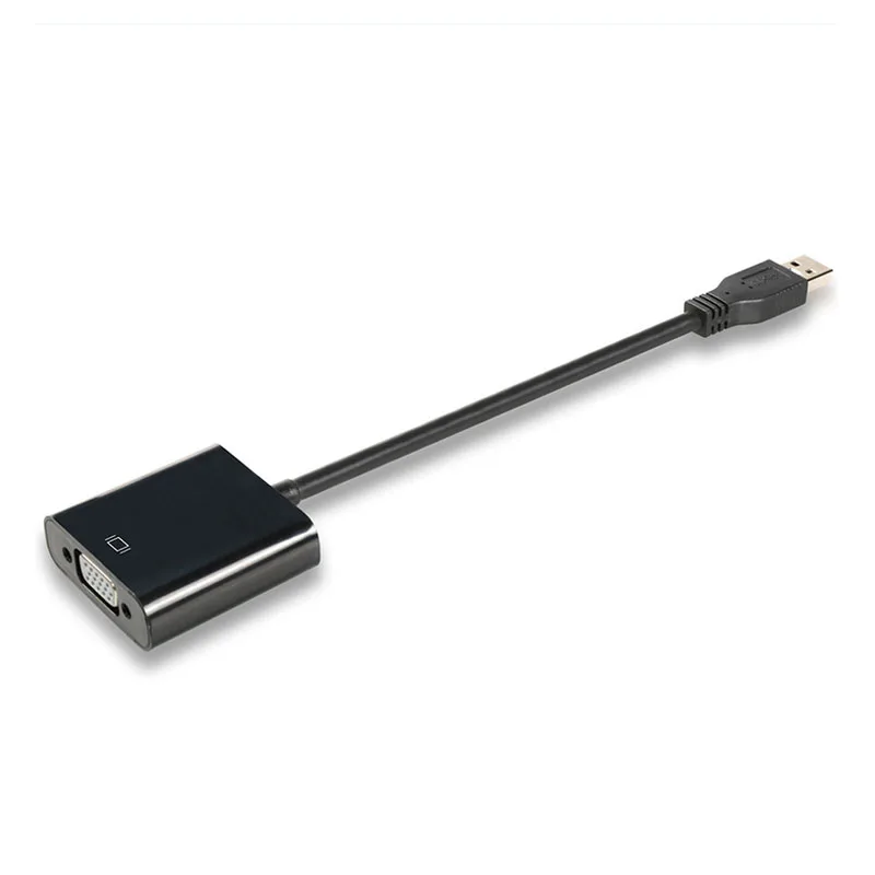 High Quality USB To VGA Converter Projector Usb 3.0 Vga Adapter External Display Multi Screen Transfer Line | Электроника