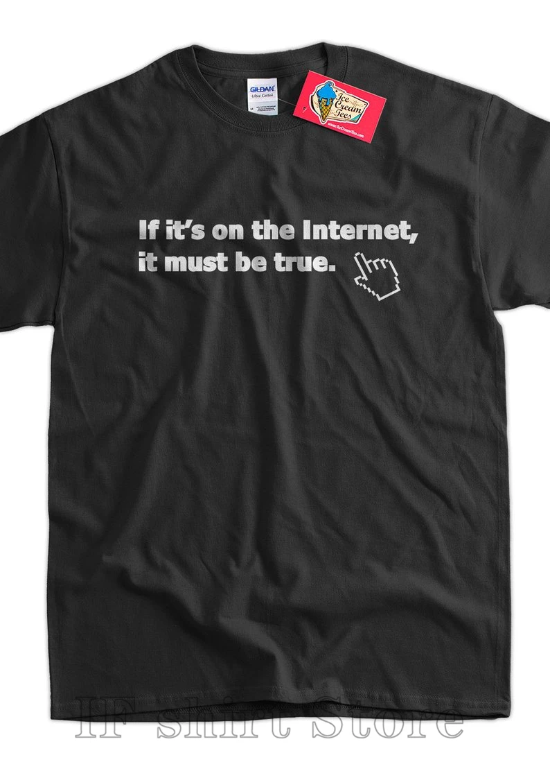 Футболка с надписью Интернет это истинно|Мужские футболки| |