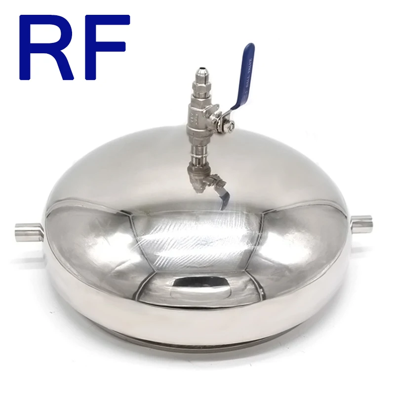 RF " X 2" Tri Clamped spatter тарелка SS304 санитарно нержавеющая сталь BHO Закрытая петля экстрактор запасные части