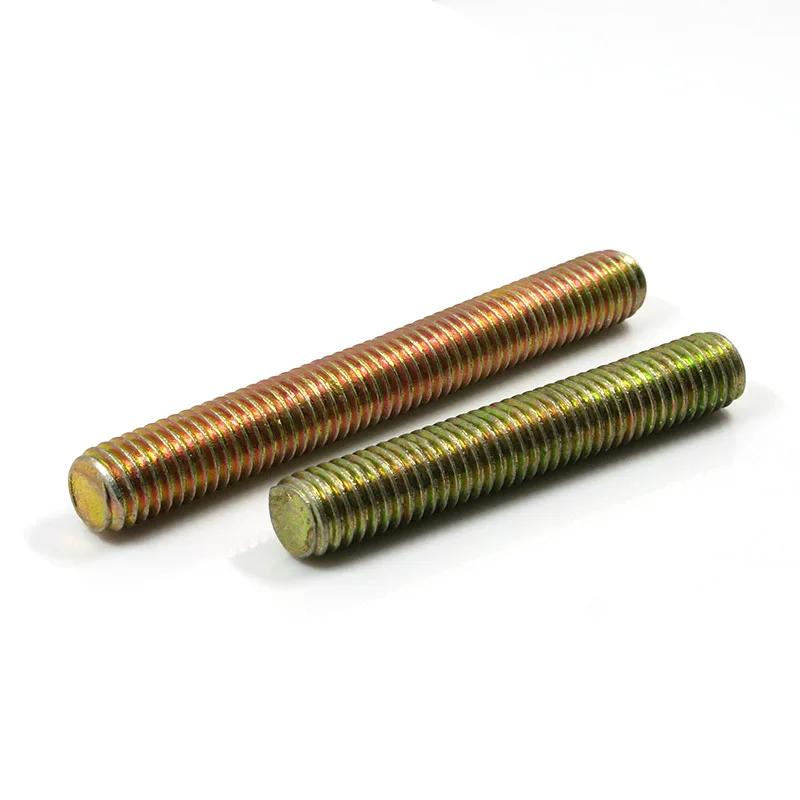 

10Pcs Free Shipping M5 M6 Long Galvanized Metric Bolt Full Thread Shaft Rod Bar Stud Threaded Bolt