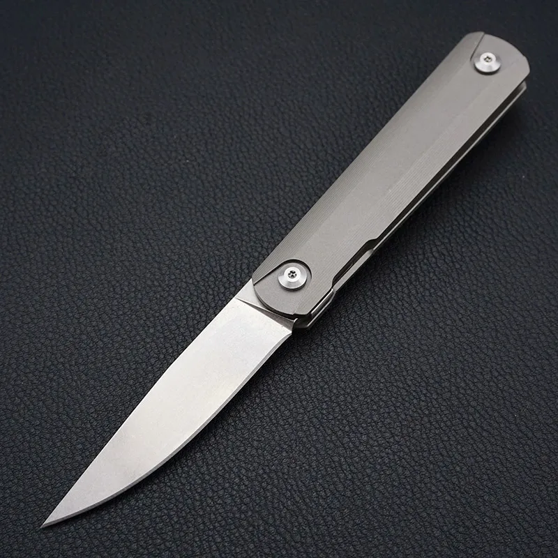 Новинка Zebra MS2 карманный складной нож шариковый подшипник Флиппер s35vn лезвие титановая ручка для кемпинга выживания Спасательные Ножи EDC инструменты