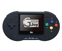 poke fami dx 16bit portable handheld game player with cartridge rom support original 16bit joystick
