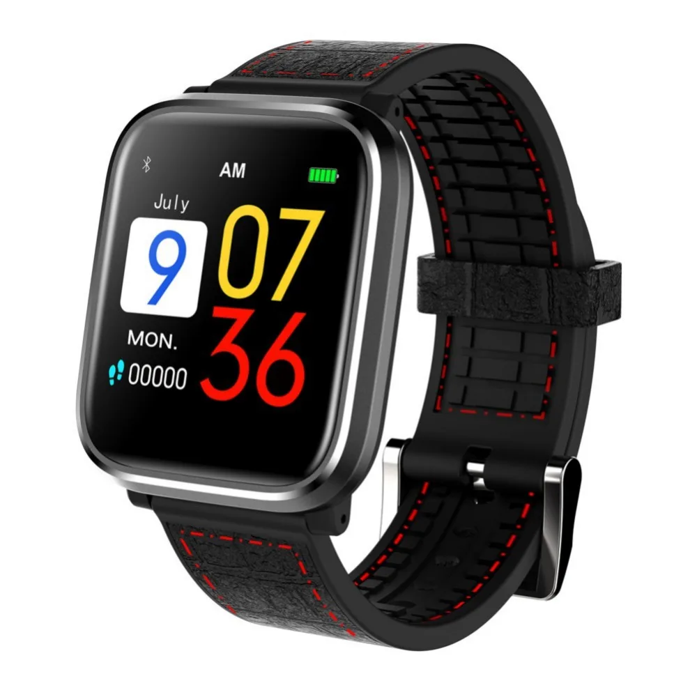 Смарт браслет Q58 цветной экран UI Монитор артериального давления пульса Smartband