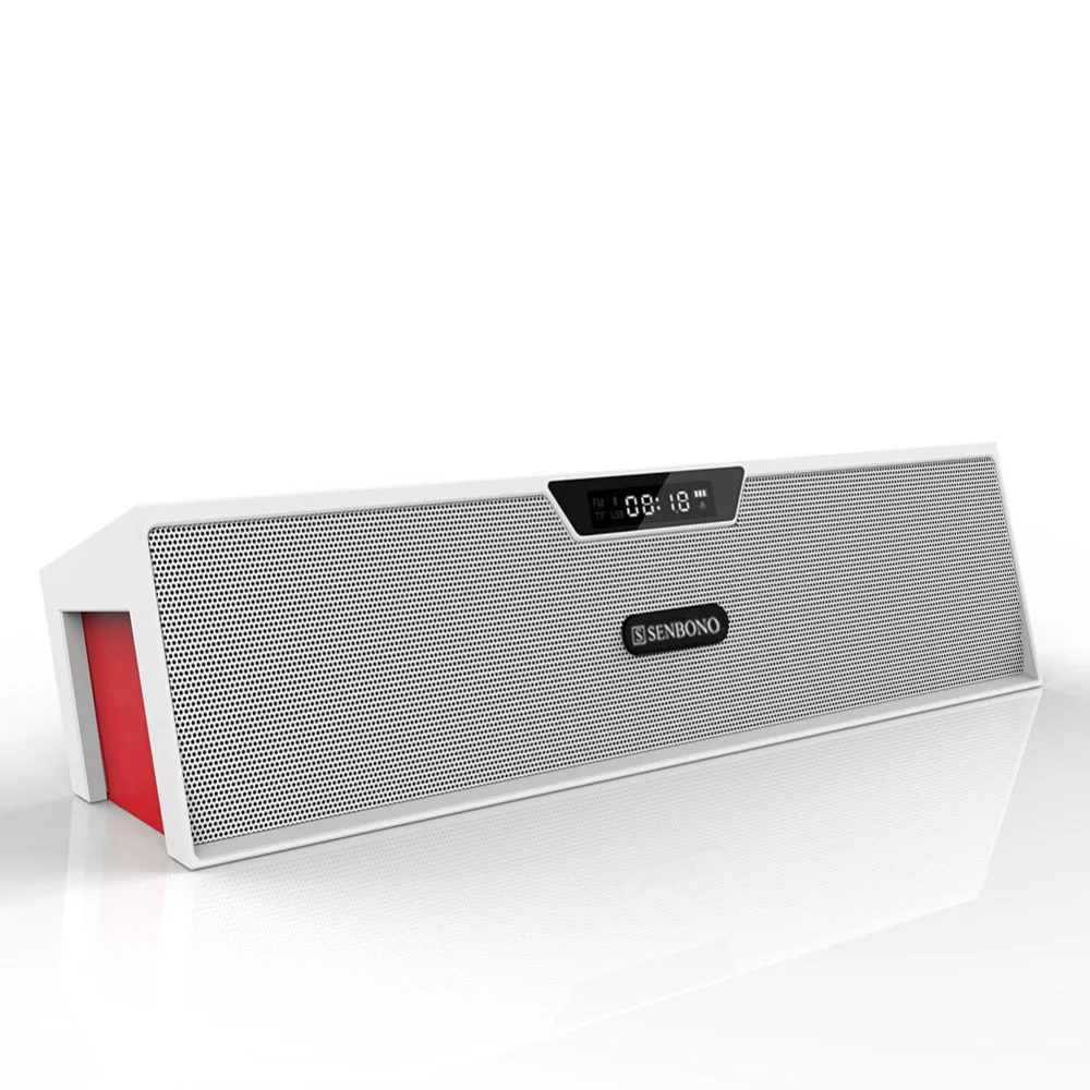 Умные часы SENBONO SDY019 Портативный Беспроводной Bluetooth колонки FM радио открытый Louds с светодиодный Время Дисплей будильник громкоговоритель
