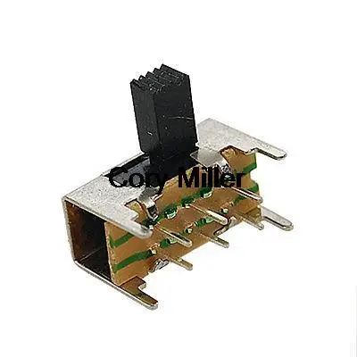 6 Pin PCB On-On 2 Position DPDT 2P2T мини-скользящий переключатель Боковая ручка SK22H02 |