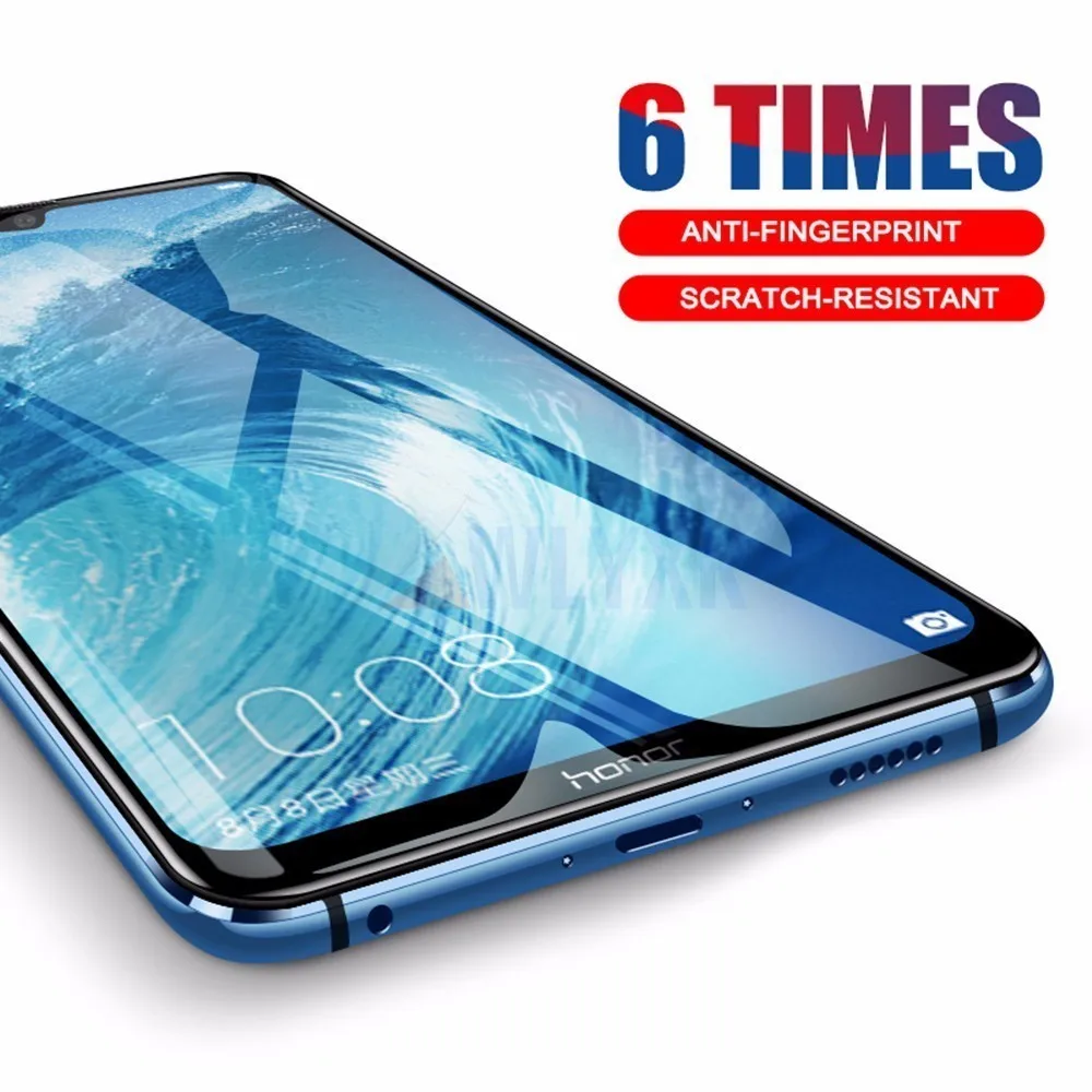 9H защитное закаленное стекло для Huawei Honor 8X 7X 20 10 Lite Защита экрана Mate P30 P20 Pro