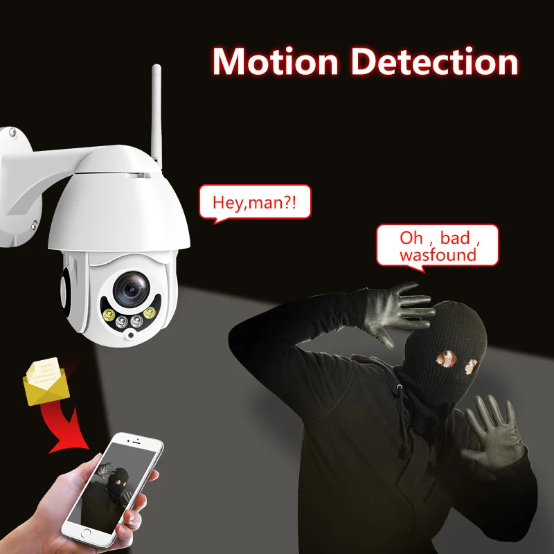 2MP Full HD камера видеонаблюдения 5X zoom двухстороннее аудио с динамиком ip телефон