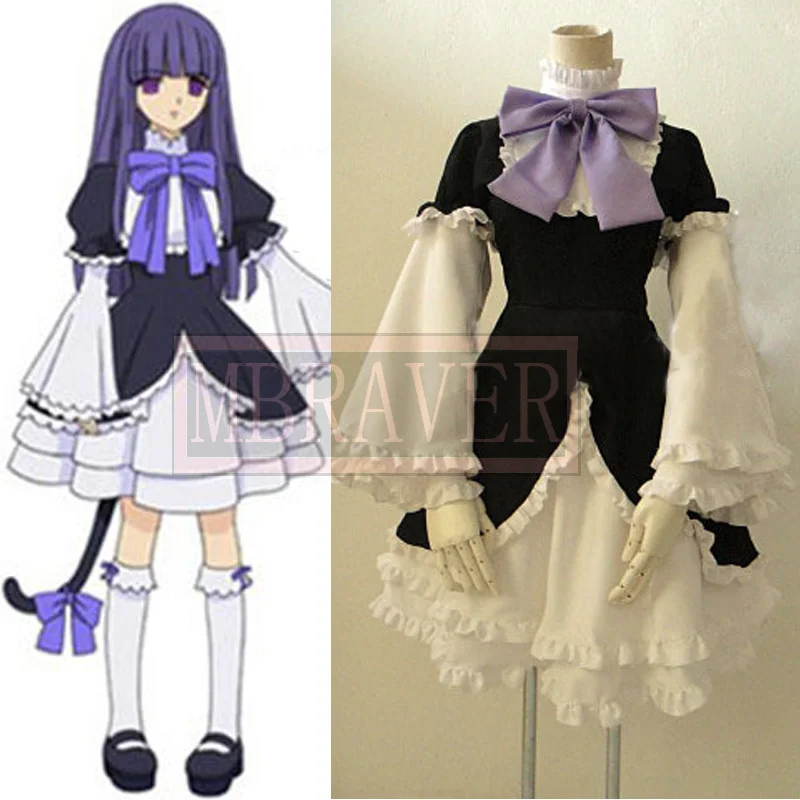 Бесплатная доставка костюм для косплея Umineko no Naku koro ni Фредерика бернкастел на