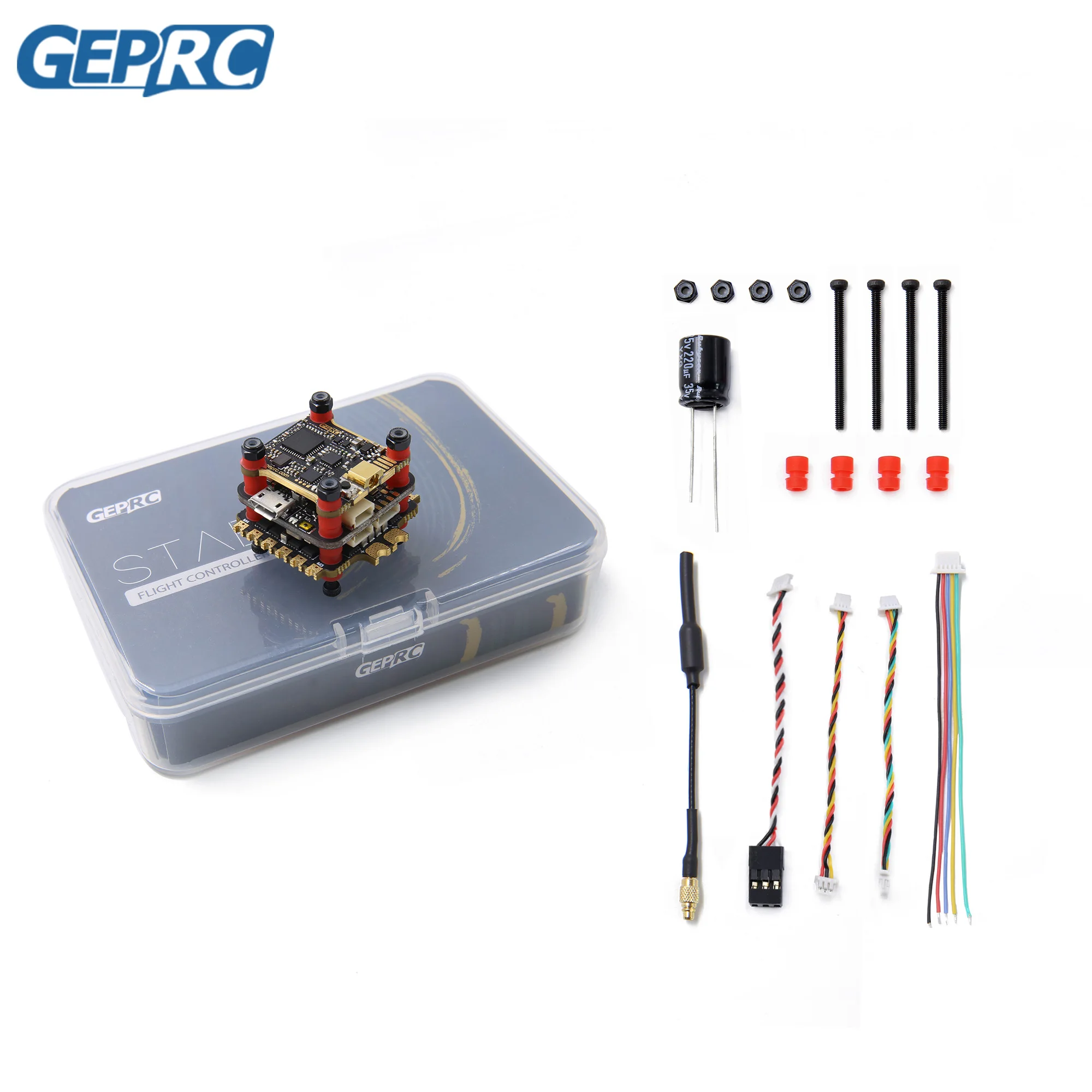Оригинальный Контроллер полета GEPRC Stable Pro F7 BL 35A flyбашня/стабильный V2 F4 + 35A/30A ESC 5 8G