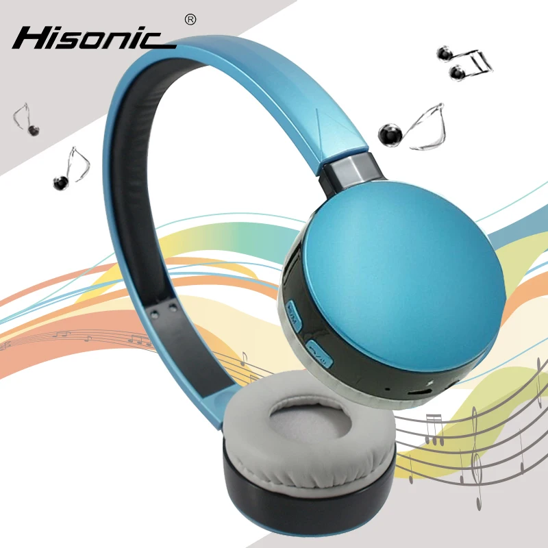

Hisonic Handsfree Wireless Headphones Stereo Sport Earphone Microphone Gaming Cordless Auriculares Audifonos bs-sun-1706