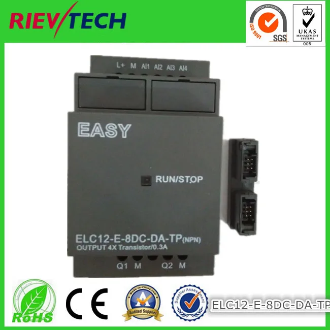 XLogic Micro PLC (Стандартный ELC-12 серии расширения) Транзисторные выходы ELC12-E-8DC-DA-TP |