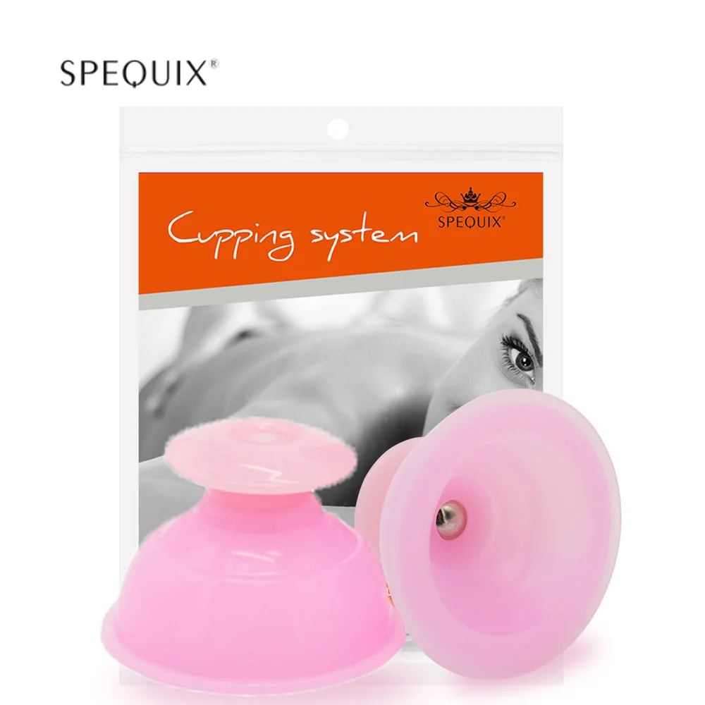 SPEQUIX 2 шт. силиконовый стакан терапия массажные чашки Ventosas De Succion Masajes Китайский