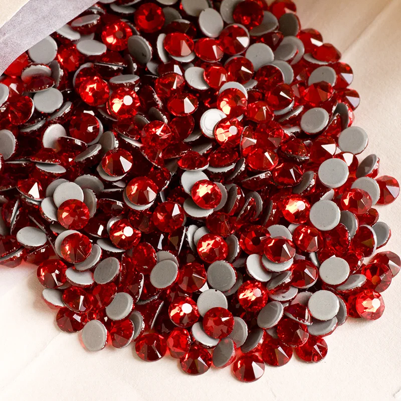 YANRUO 2088HF SS20 Lt. Siam 8 Big Small 1440 шт. Стразы для одежды|hotfix rhinestones|rhinestones for clothingcrystal hotfix |