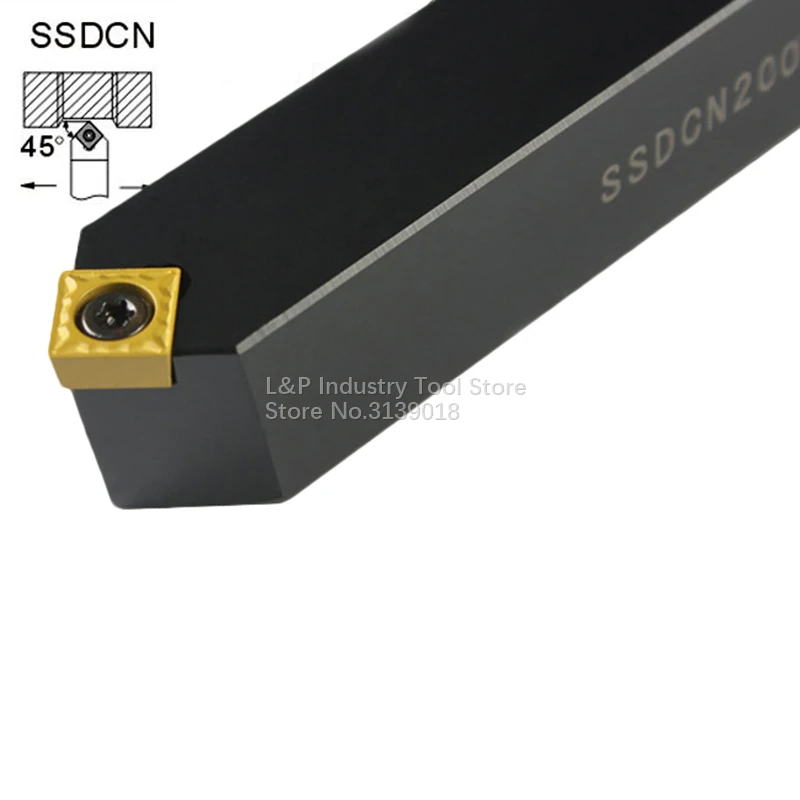 Новые дешевые хорошее качество угол режущей кромки 45 SSDCN2020K09 SSDCN2020K12 CNC Внешний