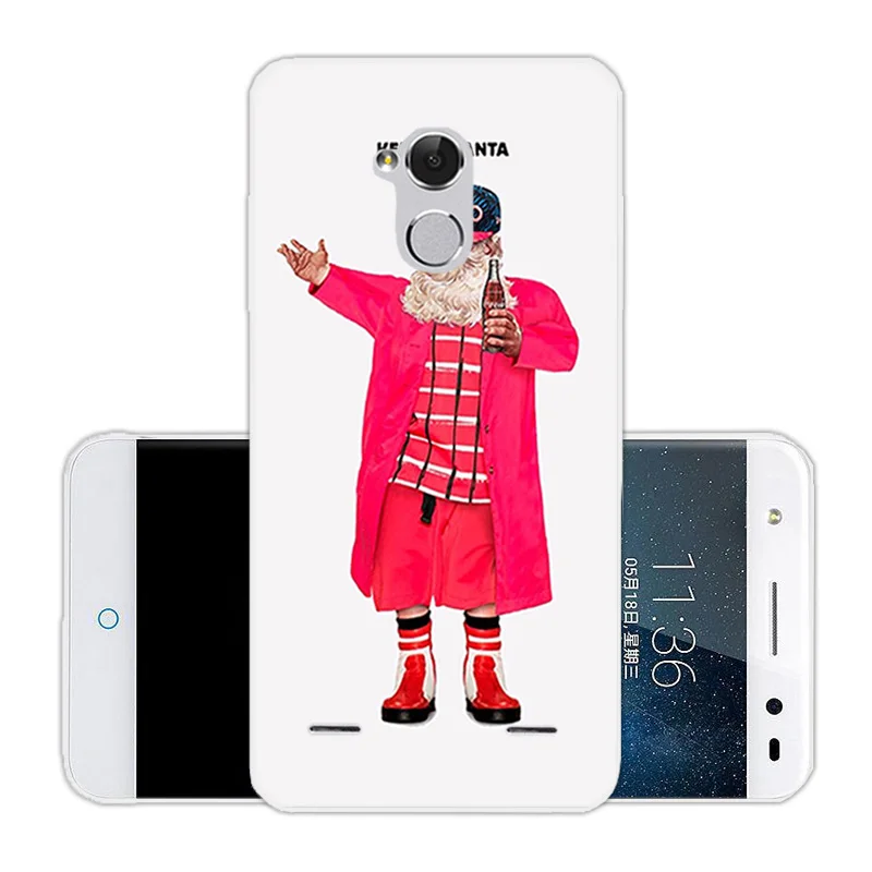 for ZTE Blade V7 Lite Cartoon Phone Case Transparent Soft Silicone Fundas 5.0 inch Back Protective Covers V 7Lite |
