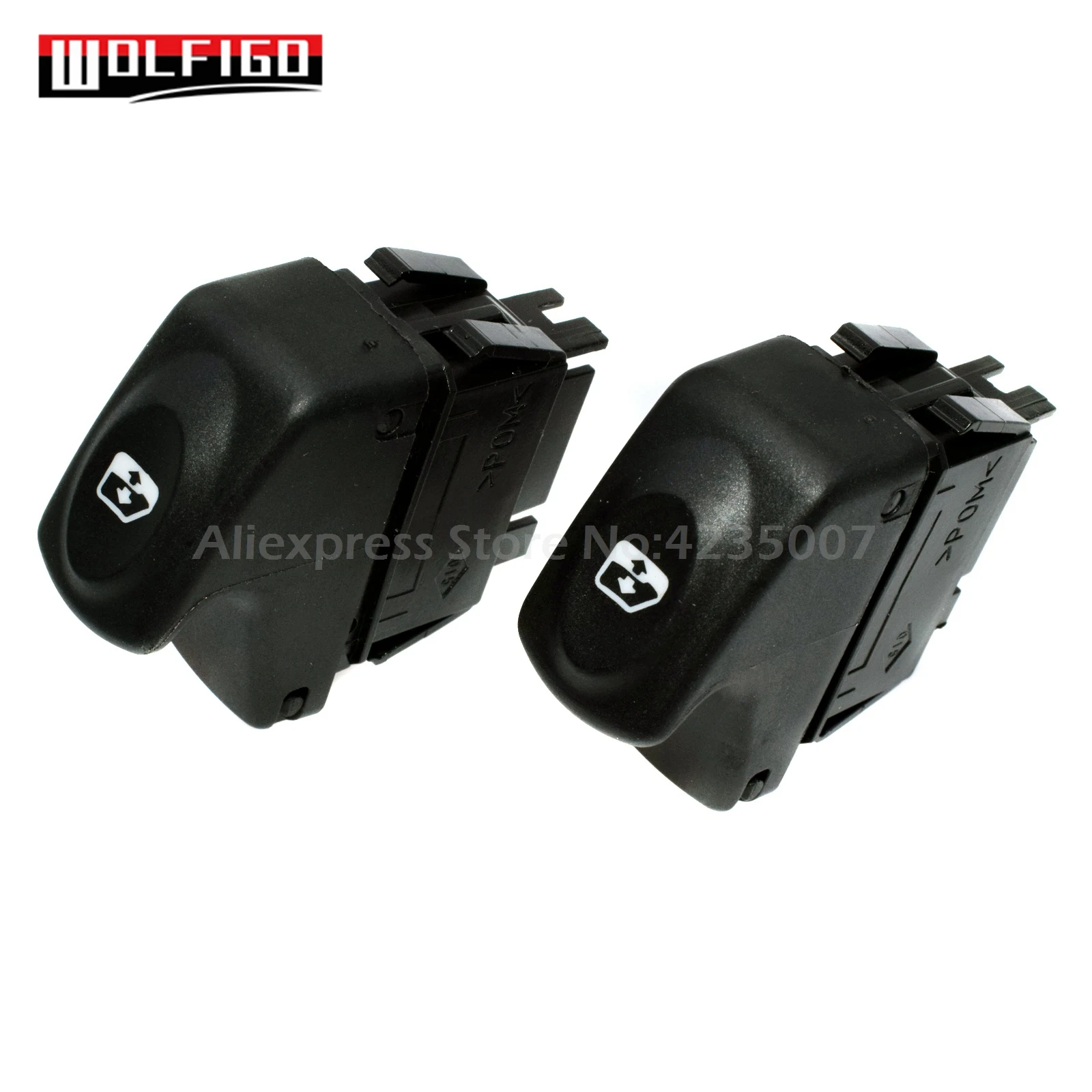 WOLFIGO новая 6 контактная кнопка управления окном для Renault Clio II Megane I BA0 7700429998 7700838100