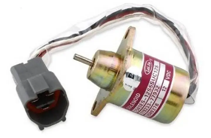 Бесплатная доставка стопорный соленоид 12 В 1503ES-12S5SUC12S 3TNV88-BPTB2 119233-77932 119233-77931425-35925