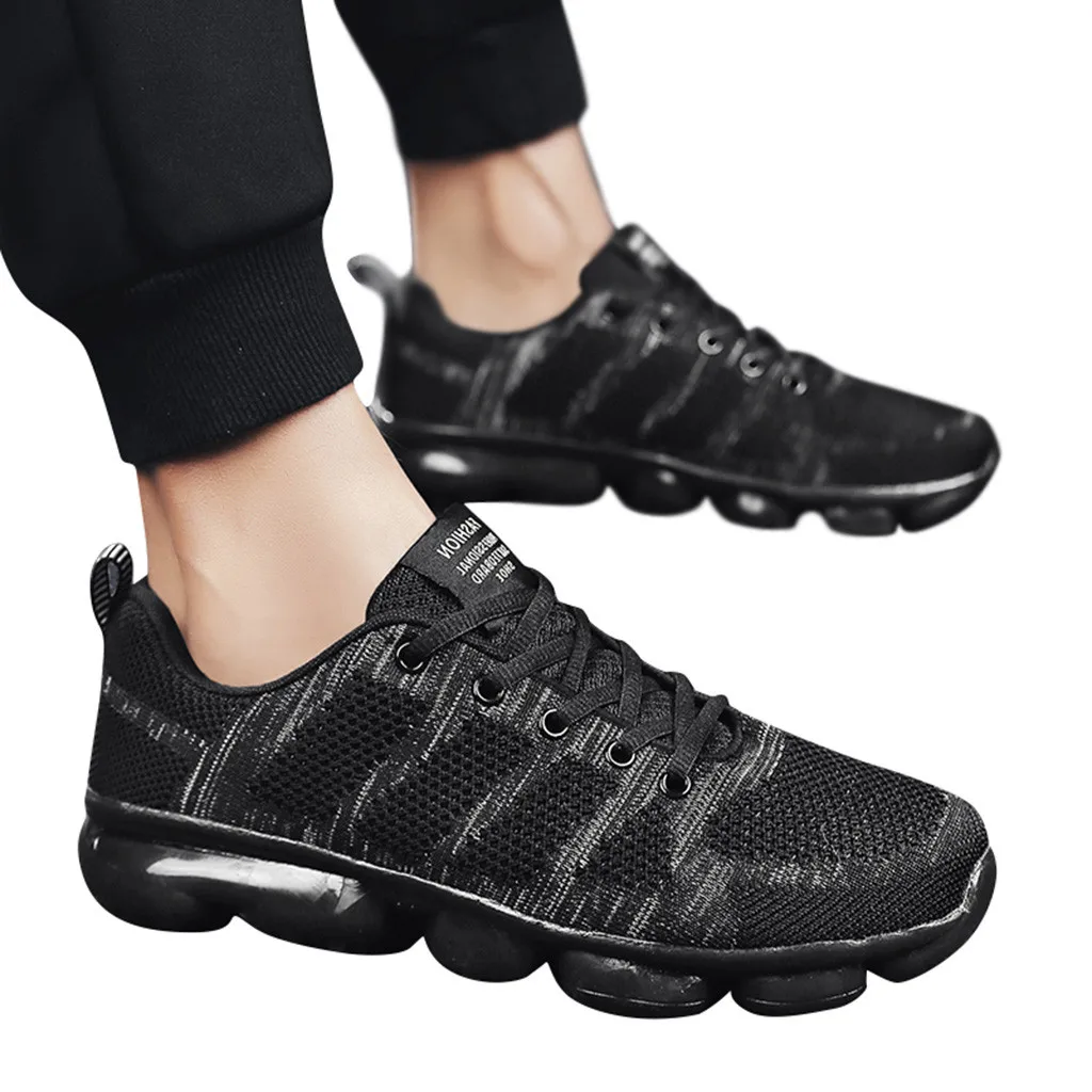 Новинка 2019 года летняя спортивная обувь для мужчин с воздушной подушкой дышащая