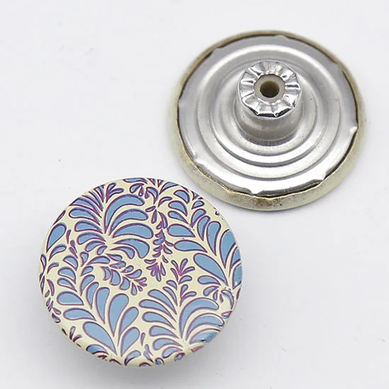 

20pcs SICODA 19MM flat fashion metal jeans button round Buttons Fasteners Combined sewing clothes accessories