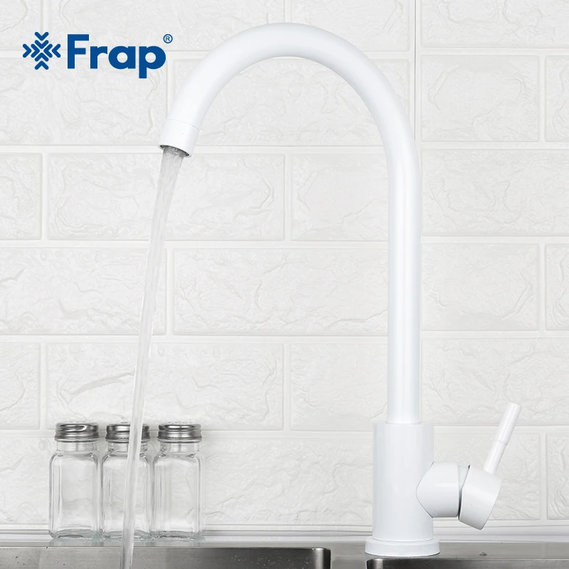 Кухонный Смеситель Frap Y40084 поворотный смеситель из нержавеющей стали 304 вращение