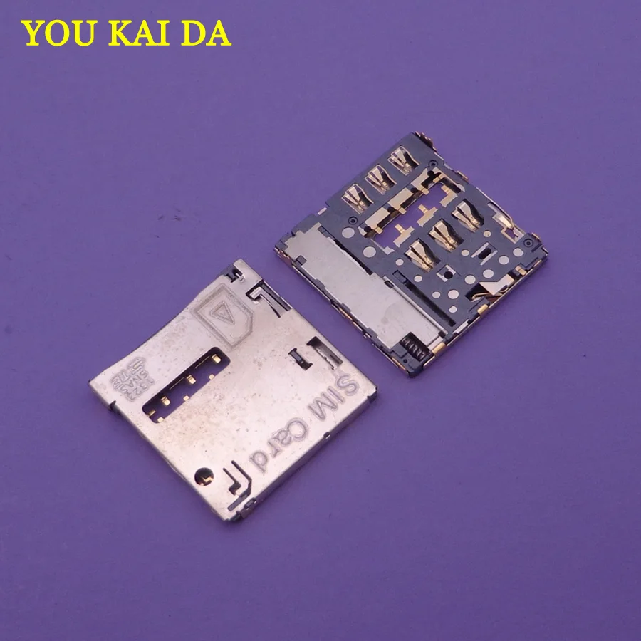 10 шт. Бесплатная доставка разъем для считывания SIM карт Замена Samsung W2014 I9260 I9268 I959