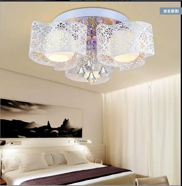 Modern personality Led ceiling lamp warm bedroom living room lights creative wedding lighting 3/6/8 heads CL | Лампы и освещение