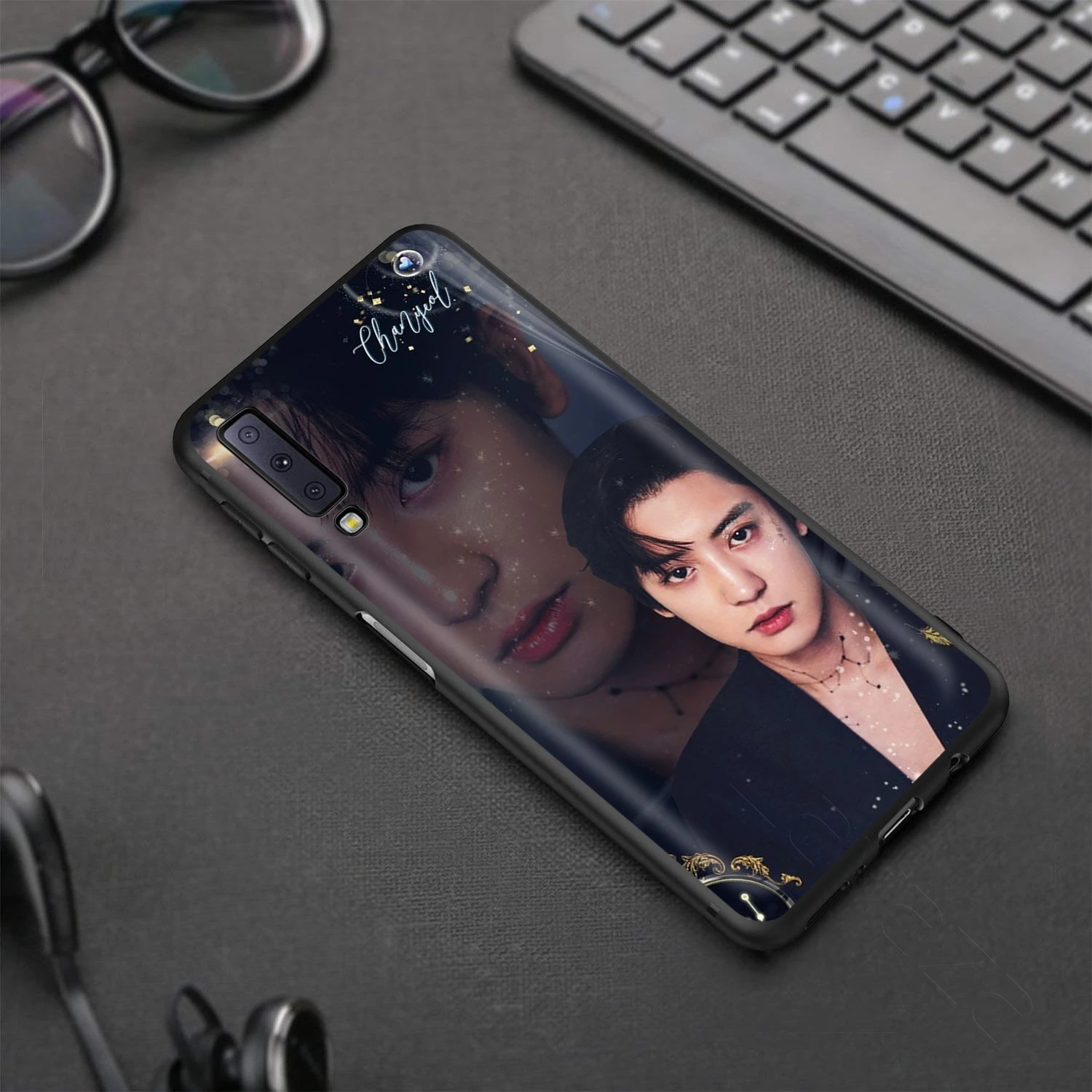 Чехол Exo Chanyeol для Samsung Galaxy J6 A9 A8 A7 A70 A6 A5 A50 A40 A30 A3 A10 A51 A71 A81 A91 2018 | Мобильные телефоны и