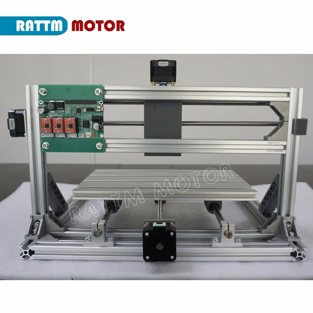 [Европейский НДС] 3 оси 3018 GRBL управление DIY CNC машина Pcb ПВХ фрезеровка древесины