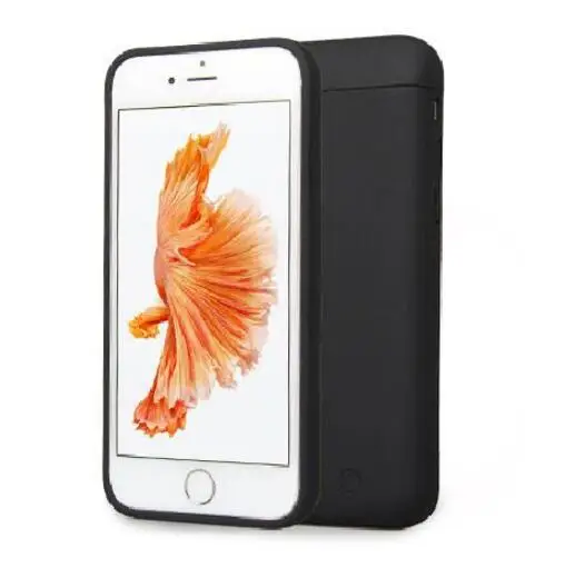 Black Высокое качество 4000 мАч чехол для внешнего зарядного устройства для iPhone5 5S чехол для резервного зарядного устройства для iPhone SE - Цвет: Black