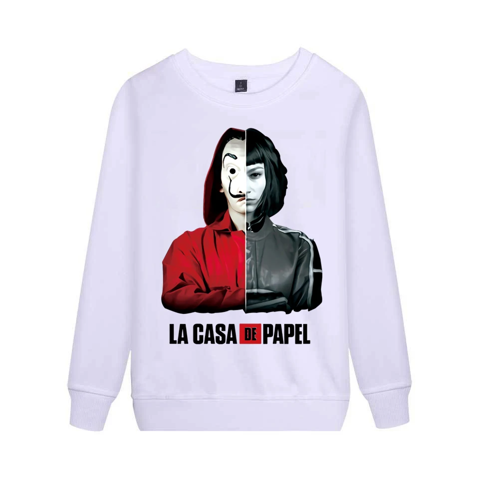 Толстовка La casa de papel толстовка с надписью бумажный дом Dali для мужчин и