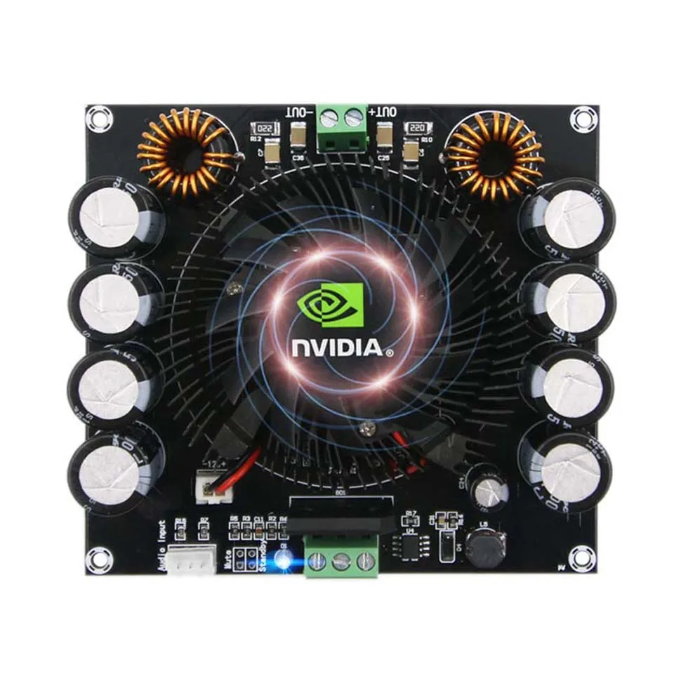 GZLOZONE 420 Вт Высокая мощность моно цифровой усилитель плата TDA8954TH HiFi аудио Класс D