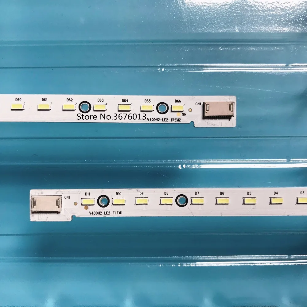 2 шт./лот 40EL100C V400HJ2-LE2 Светодиодная лента E187565 V400H2-LF2-TLEM2 V400H2-LE2-TREM2 66 светодиодный 463