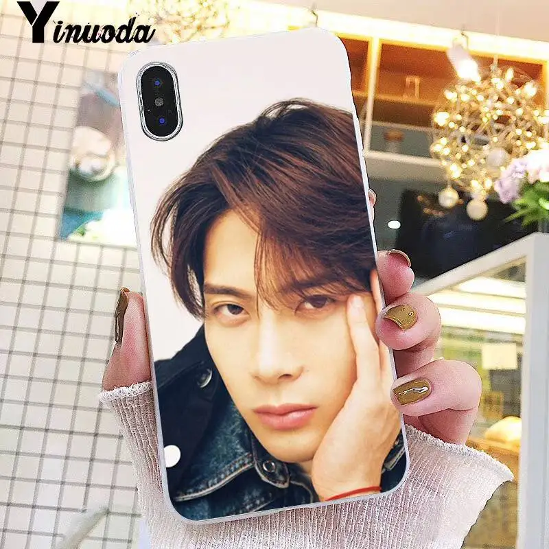 Yinuoda GOT7 Jackson Wang TPU Мягкий силиконовый чехол для телефона iPhone 6S 6plus 7plus 8 8Plus X Xs MAX 5 5S XR