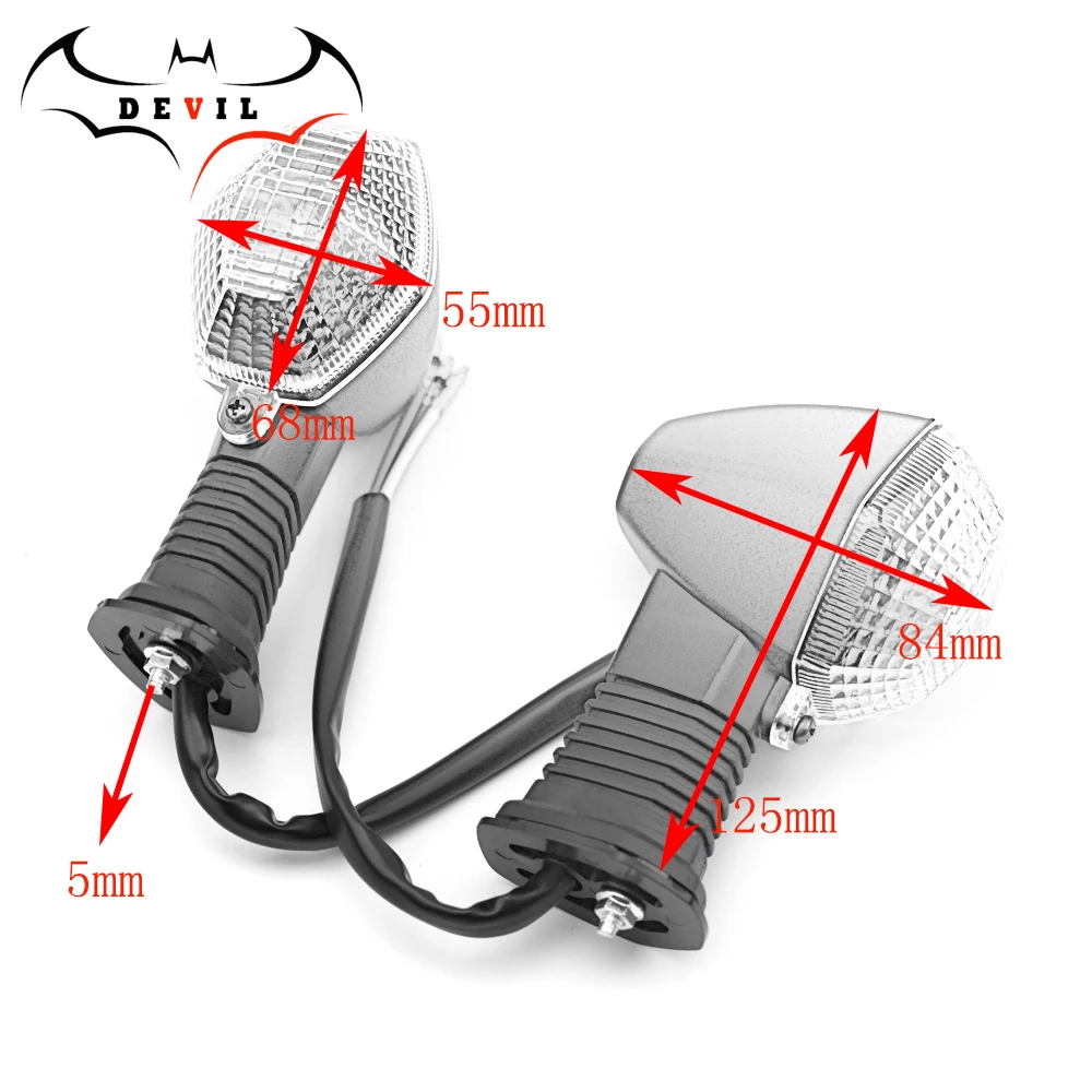 Turn Signal Indicator Light For SUZUKI GSX 650F/1250FA GSX650F GSX1250FA DRZ400SM Motorcycle Accessories Front/Rear Blinker |