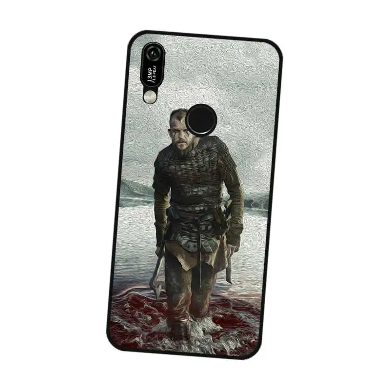N455 сериал Викинги 4 черный силиконовый чехол для huawei Y5 Y6 Y7 Y9 премьер-профессионал