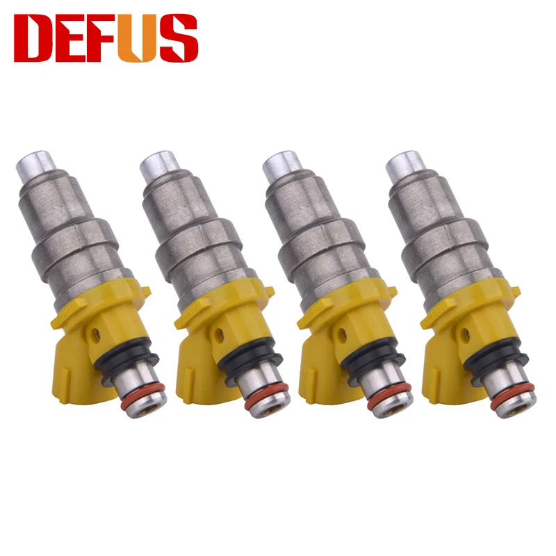 DEFUS 4 шт. 700cc Топливная форсунка для Toyota MR2 Celica Supra 3sgte EJ20 RB26DETT 4AGE 7MGE 7mgte 1001 87650|injector