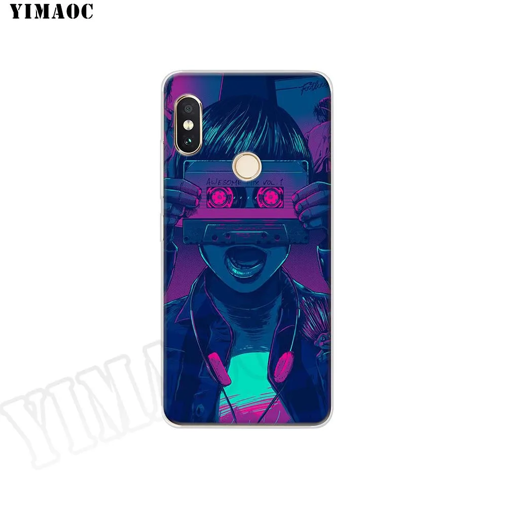 Мягкий силиконовый чехол YIMAOC astronaut WaterColor sketch для POCOPHONE F1 Xiaomi Redmi Note 6 7 Pro 6A Mi 8 Lite TPU -
