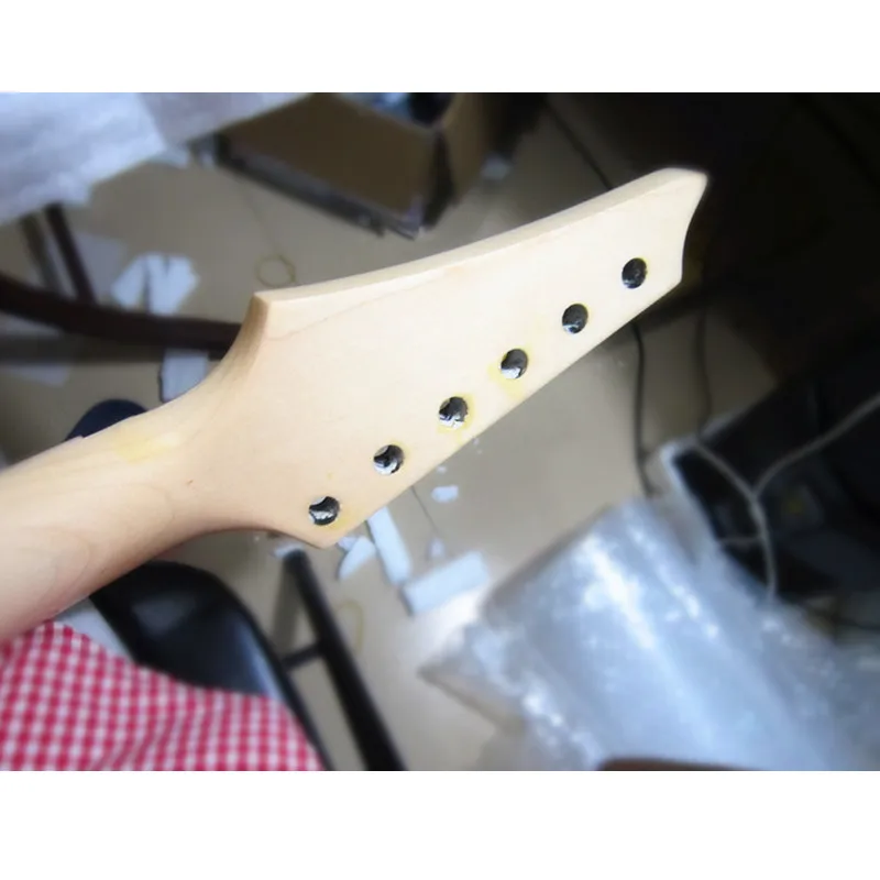 Disado 24 лада инкрустация точек Клен электрическая гитара Гриф клен гриф древесина