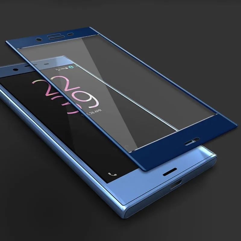 Защитное 3D стекло с полным покрытием для Sony XA1 ultra ZX Premium защита экрана x al z xa1 zx
