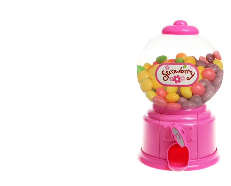 54pcs Plastic Mini Small Candy Machine Bubble Gumball Dispenser Coin Bank Kids Toy For Gumballs Peanuts And Snacks | Дом и сад