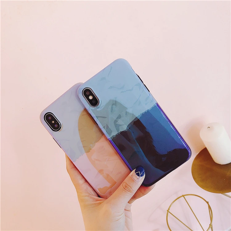 Новый чехол с узором для iphone X XR XS Max 8 7 6 6s Plus мягкие силиконовые чехлы из ТПУ