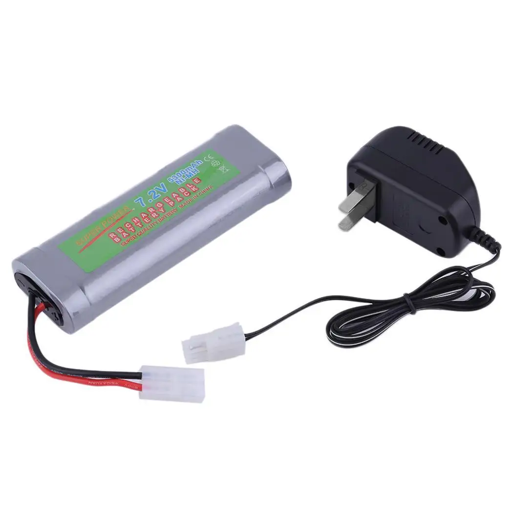 7.2в 5300 мАч ni mh аккумуляторная батарея игрушка US DC1.2V 12V 100 220ма с серым зарядным