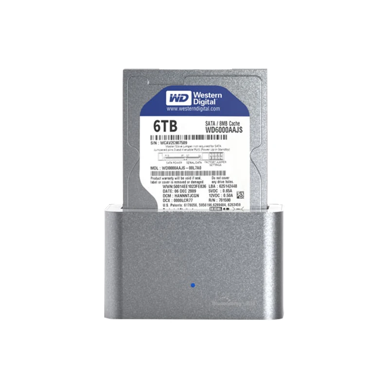 Док станция для жесткого диска USB3.1 типа C алюминиевый корпус внешний порт макс. 10